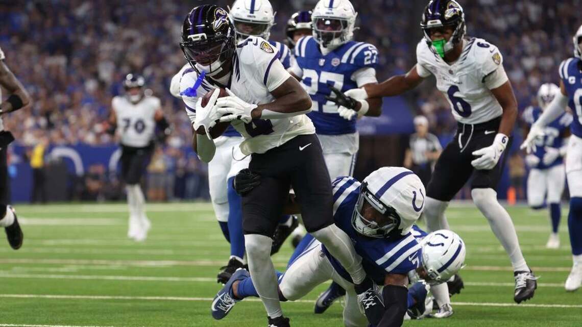 Ravens WR Zay Flowers active for game vs. Cowboys in Brazil