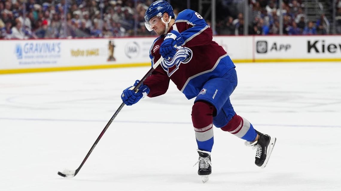 Avs' Cale Makar, Knights' Mark Stone out for Game 2 