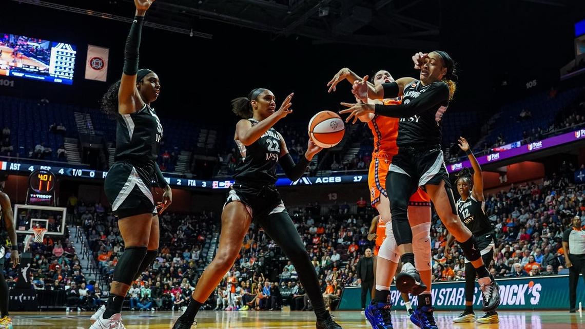 Aces take on winless Sun looking for two-game sweep  