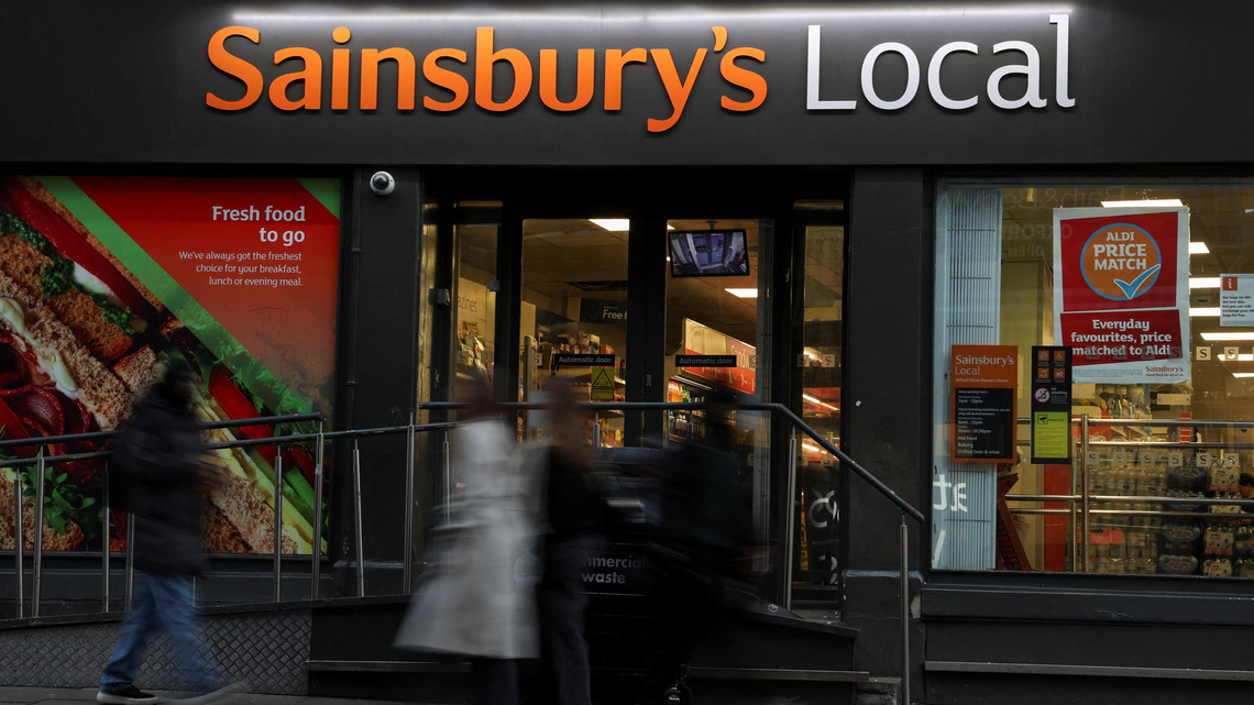 UK grocer Sainsbury's held merger talks with rival Morrisons, reports say 