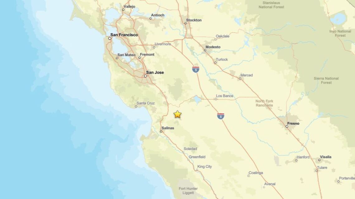 Update: Oct. 18 - 2.4 magnitude earthquake reported close to Hollister, CA 
