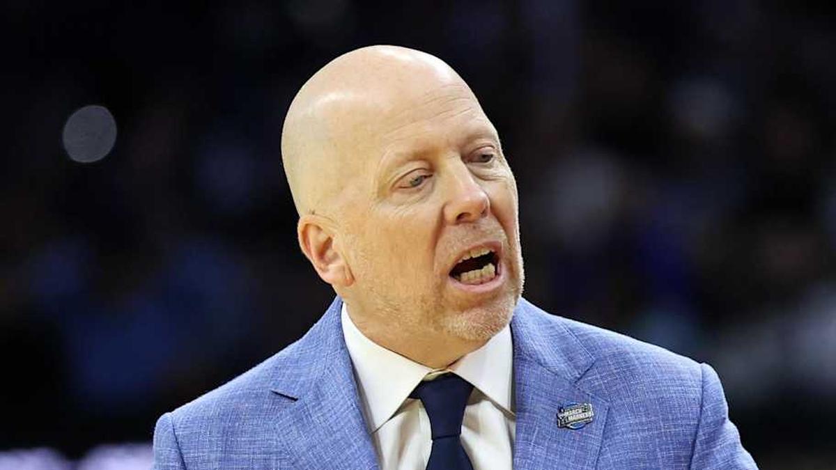  Mar 20, 2026; Philadelphia, PA, USA; UCLA Bruins head coach Mick Cronin reacts in the second half during a first round game of the men's 2026 NCAA Tournament at Xfinity Mobile Arena. Mandatory Credit: Bill Streicher-Imagn Images | Bill Streicher-Imagn Images 