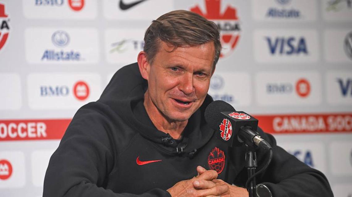  Jesse Marsch was upbeat despite drawing both matches in the March international window. | IMAGO/Captive Camera Cover Images 