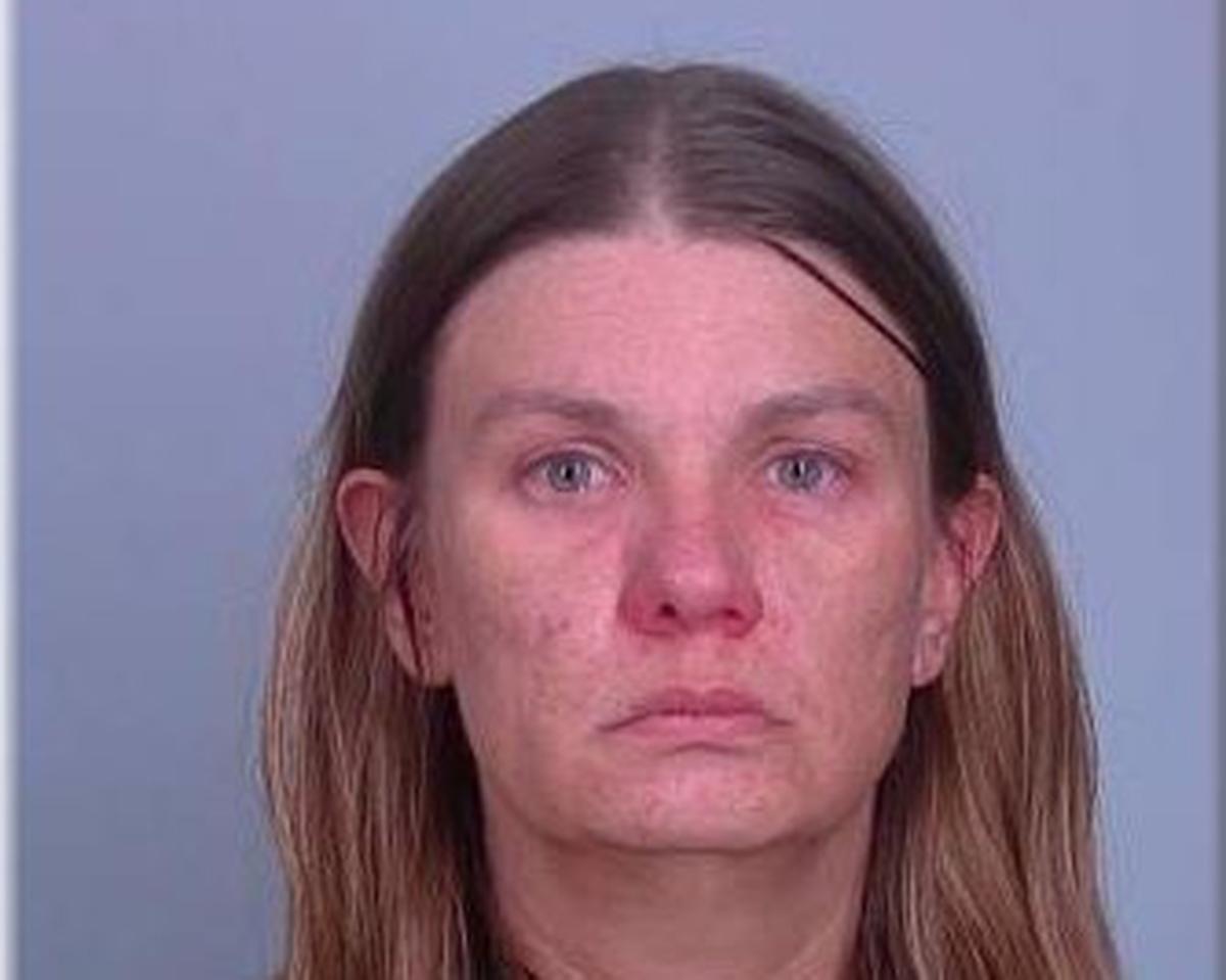  Aimee Bock’s mug shot. 