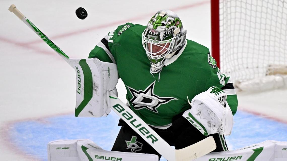 Jake Oettinger, Stars blank Jets 