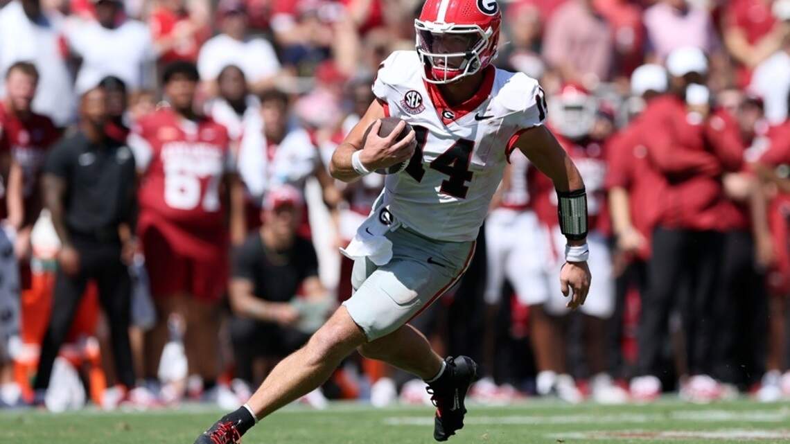 Struggling Oklahoma tasked with getting right at No. 2 Georgia
