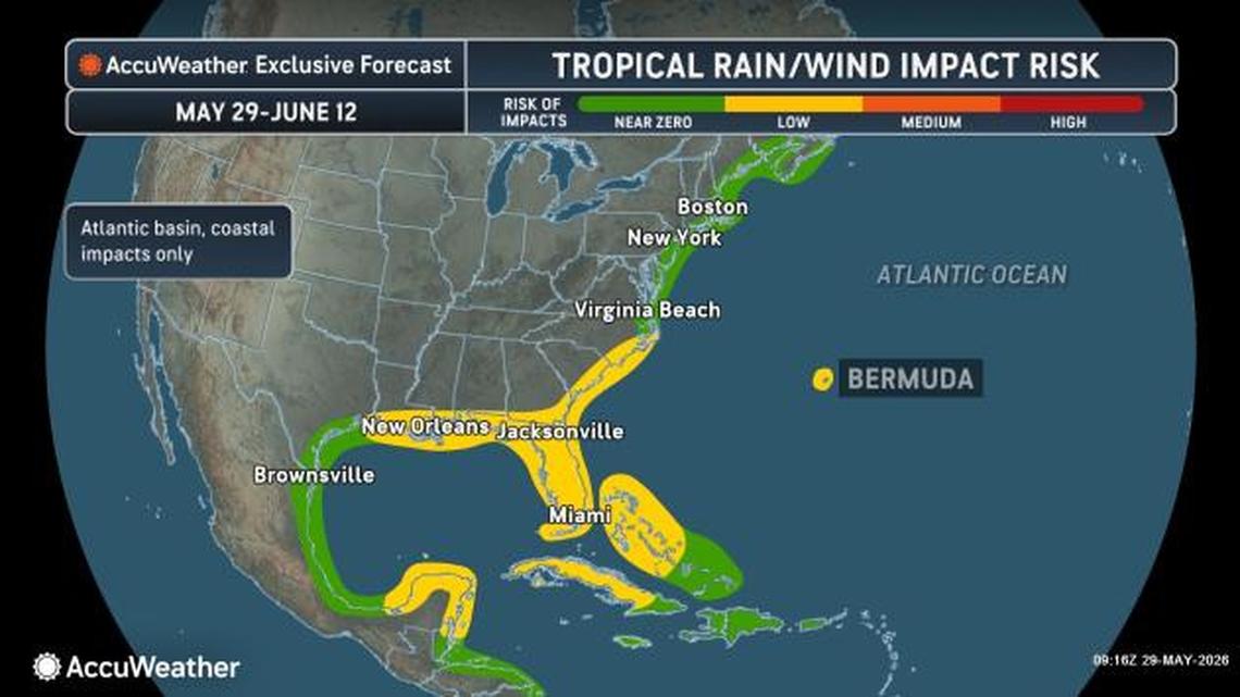 South Florida at biggest risk in 'below-normal' hurricane season 