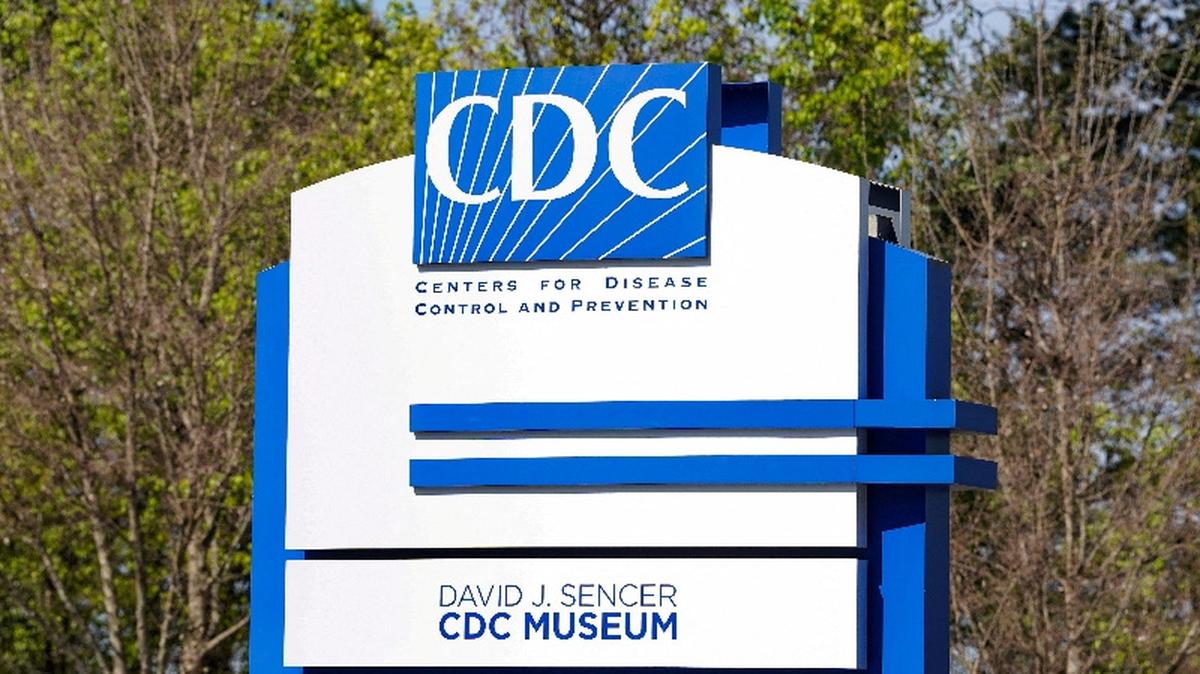 FILE PHOTO: A sign sits outside the Centers for Disease Control and Prevention (CDC) Roybal campus in Atlanta, Georgia, U.S. March 18, 2026. REUTERS/Megan Varner/File Photo