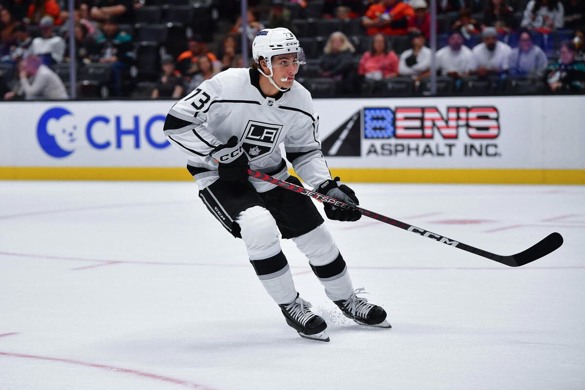  Francesco Pinelli scored 14 goals and 35 points in 65 games in the AHL (Gary A. Vasquez-USA TODAY Sports) 