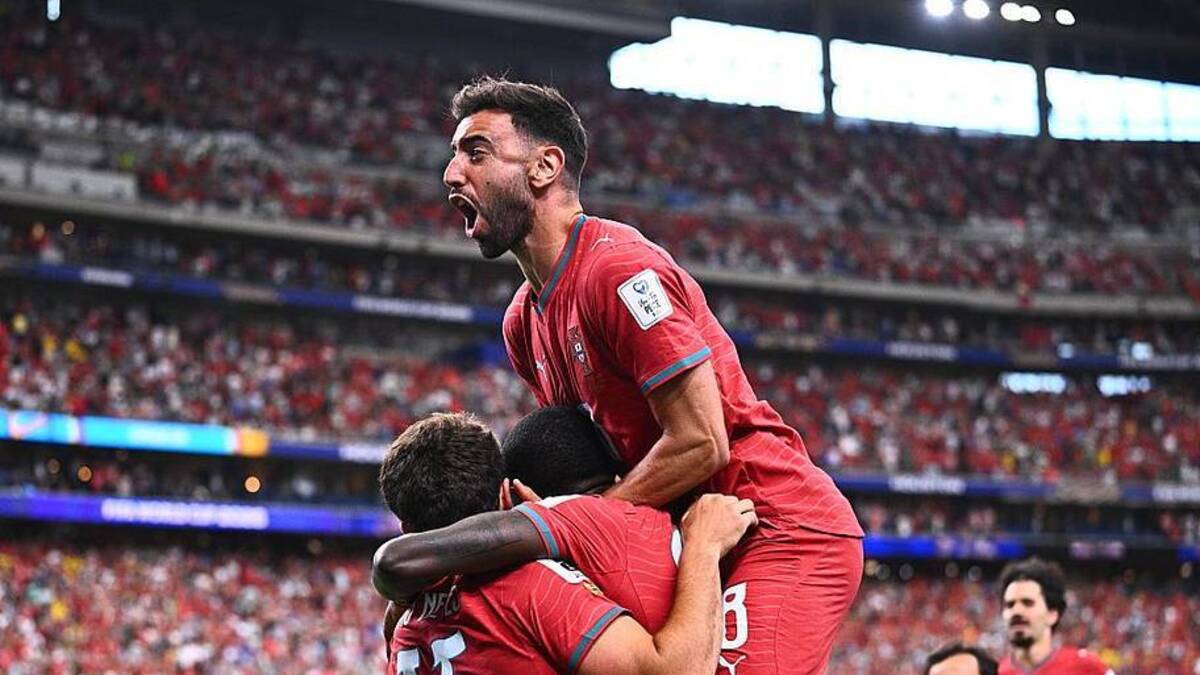  Bruno Fernandes will be one of Portugals main men in a post-Ronaldo world. | Tom Weller/picture alliance/Getty Images 