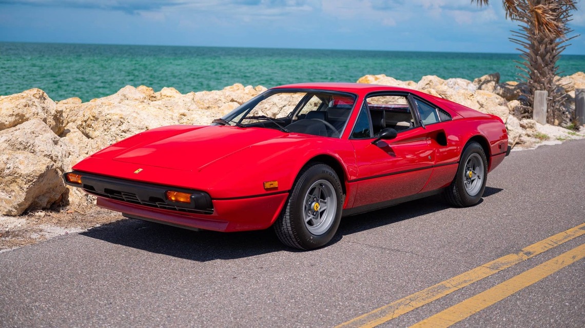 1980 Ferrari 308 GTBi For Sale With 31,000 Miles Shown
