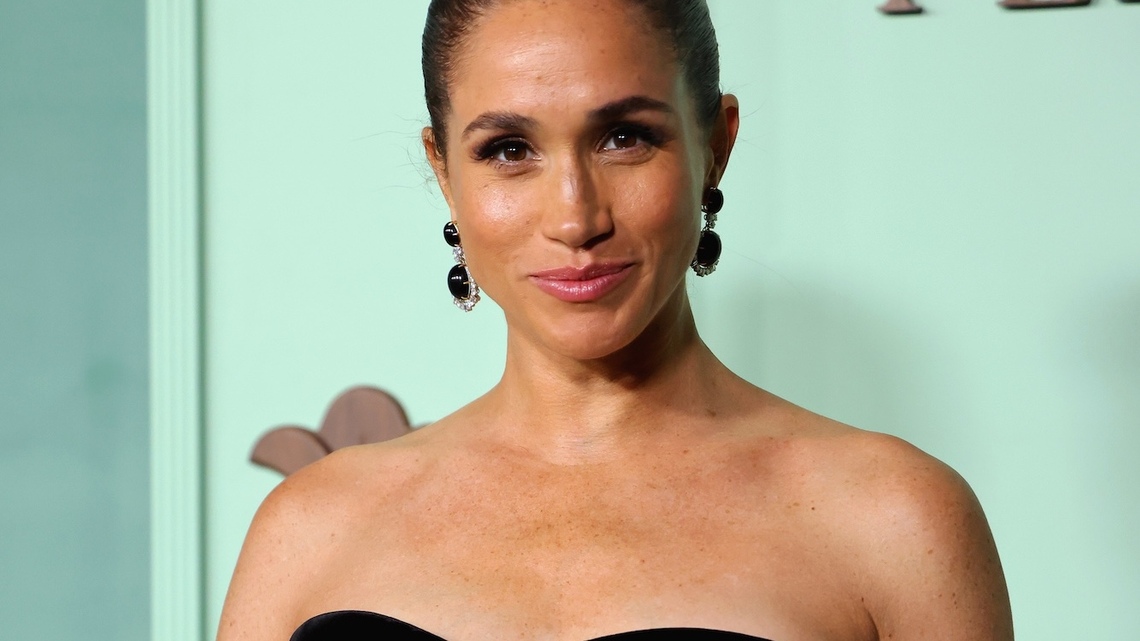 Meghan Markle Wows in One-Piece Swimsuit as She Jumps in Pool on 45th Birthday 
