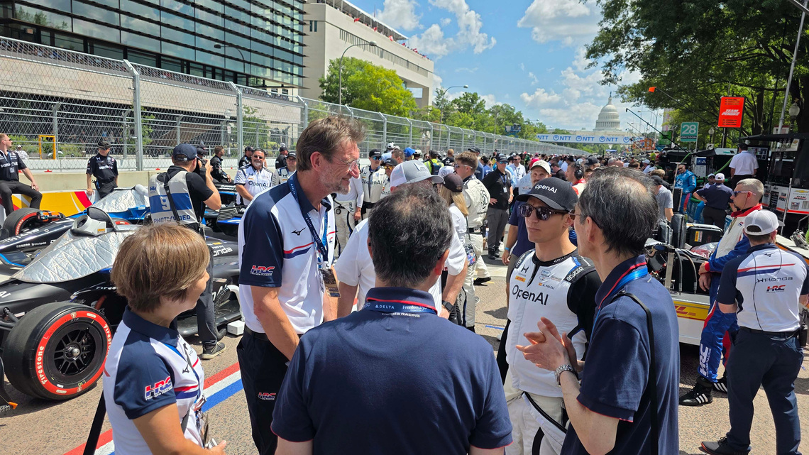 Henry Payne: 'We are American.' Honda waves the flag at the Freedom 250 