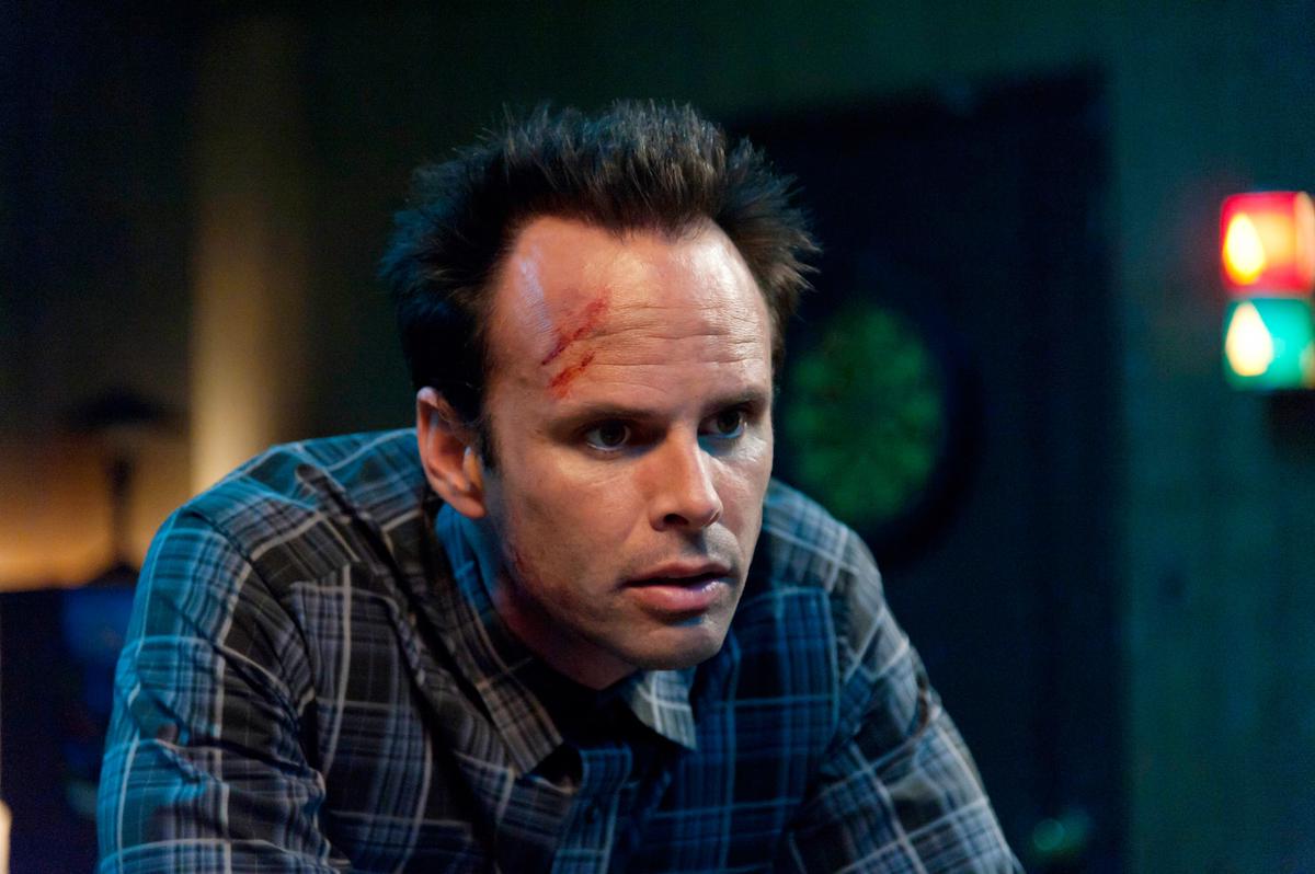 JUSTIFIED, Walton Goggins, ‘Slaughterhouse’, (Season 3, ep. 313, aired April 10, 2012),Prashant Gupta / © FX Network / Courtesy: Everett Collection