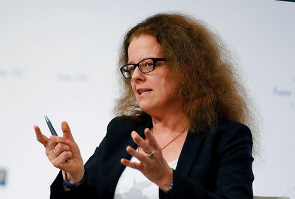 Isabel Schnabel, member of the German advisory board of economic experts attends the 29th Frankfurt European Banking Congress (EBC) at the Old Opera house in Frankfurt, Germany November 22, 2019. REUTERS/Ralph Orlowski/