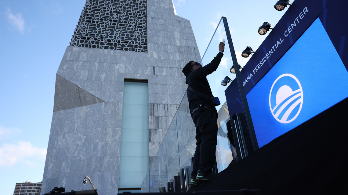 Barack Obama hopes presidential center in Chicago will help affirm ‘how precious our democracy truly is' 