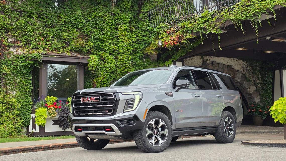 I Drove the $100K GMC Yukon AT4 Ultimate, a Luxury SUV Built for Dirt Roads 