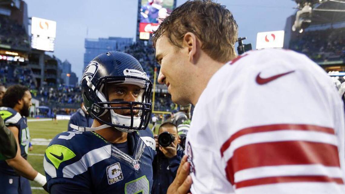 Hall of Fame Voters Decide Between Russell Wilson and Eli Manning in SI Poll