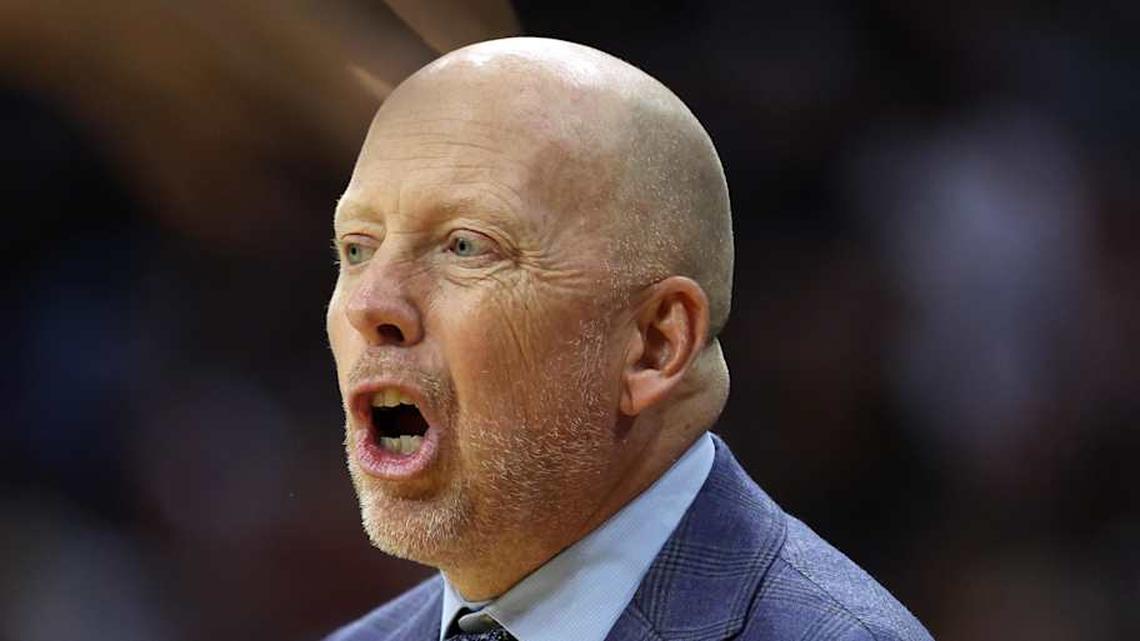 Mar 22, 2026; Philadelphia, PA, USA; UCLA Bruins head coach Mick Cronin reacts against the UConn Huskies in the first half during a second round game of the men's 2026 NCAA Tournament at Xfinity Mobile Arena. Mandatory Credit: Bill Streicher-Imagn Images | Bill Streicher-Imagn Images 
