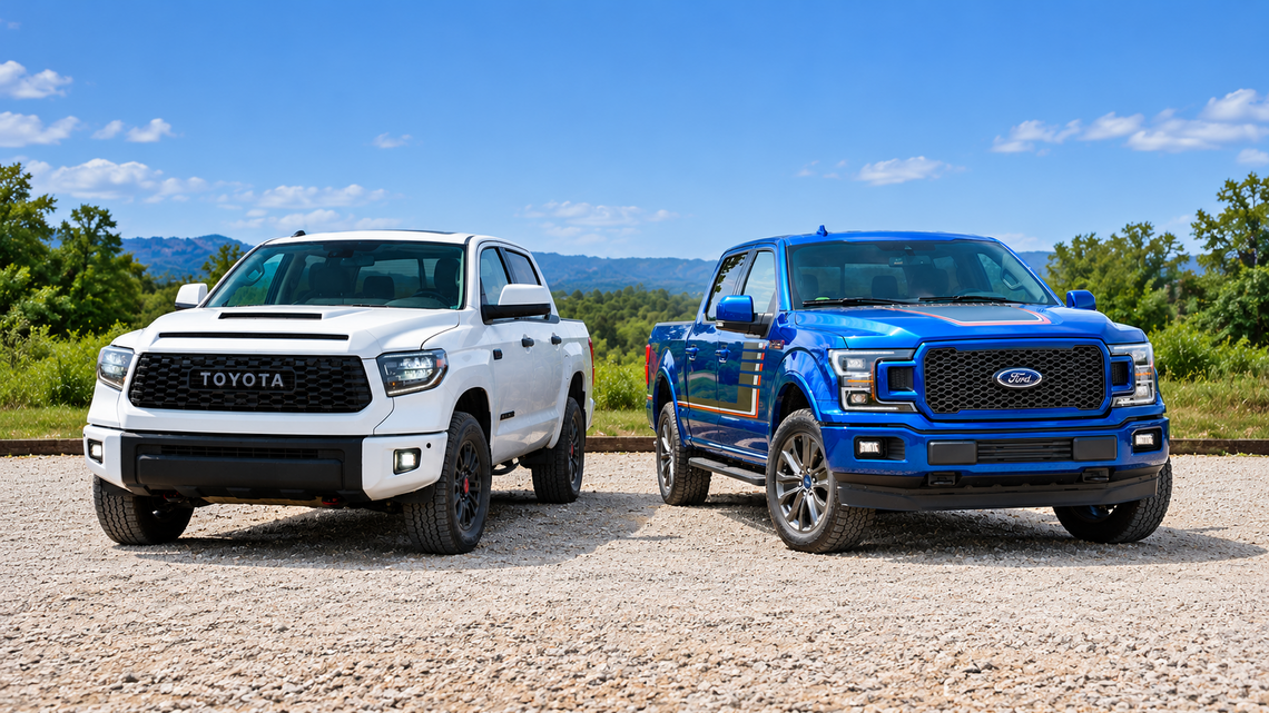 Toyota Tundra vs Ford F-150 Depreciation: It's Not Even Close