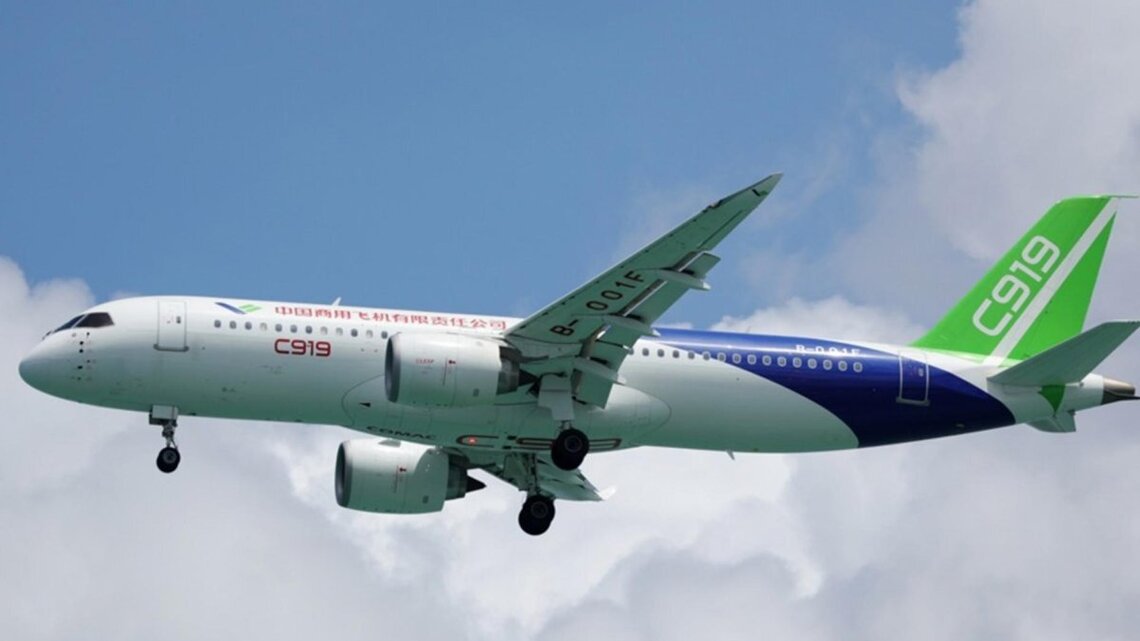 China's C919 to begin first international passenger route