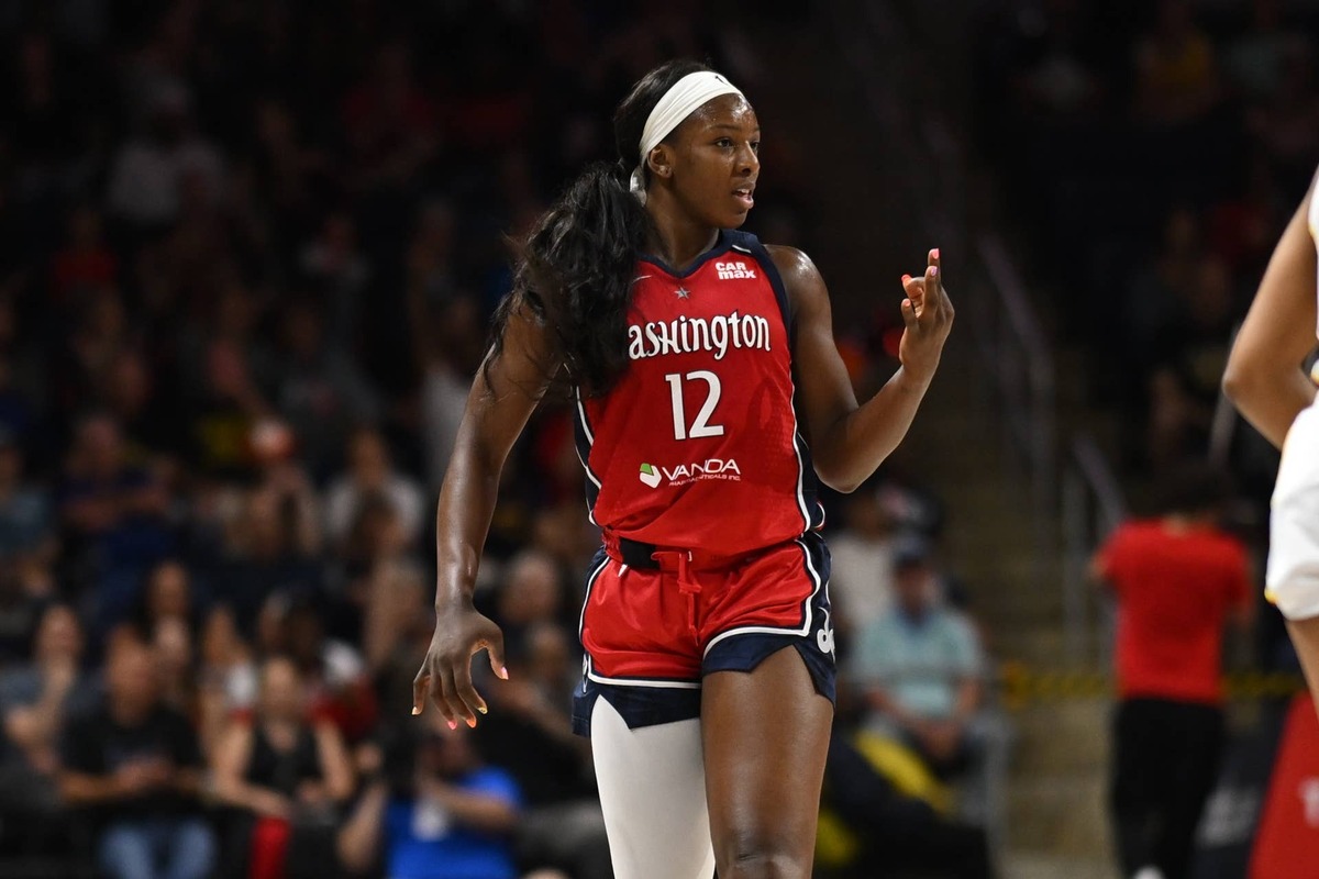  Washington Mystics forward Michaela Onyenwere (12) Rafael Suanes-Imagn Images