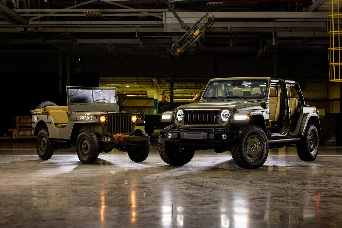  2025 Jeep Wrangler 4xe Willys '41 edition Stellantis Media