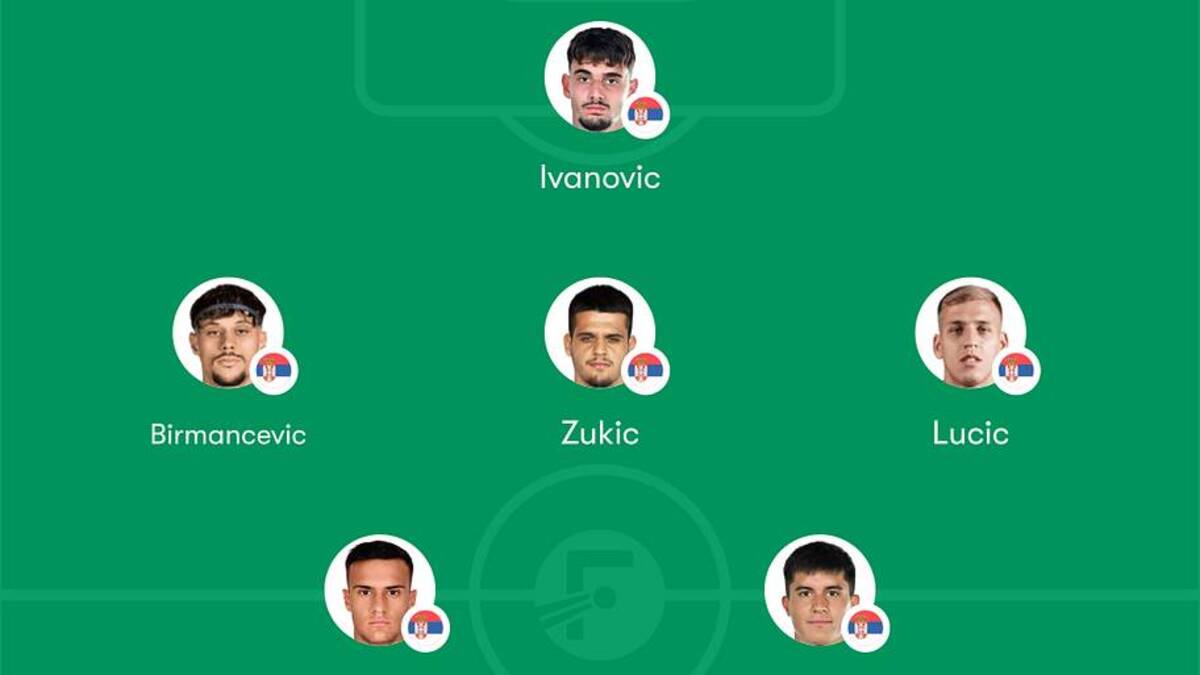  Serbia's lineup is full of U-23 talents. | FotMob 