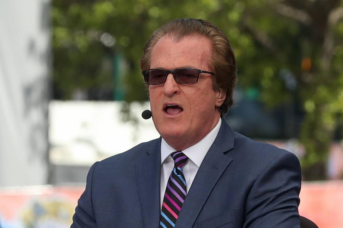  KANSAS CITY, MO - APRIL 29: ESPN draft analyst Mel Kiper Jr. during the third day of the NFL Draft on April 29, 2023 at Union Station in Kansas City, MO. (Photo by Scott Winters/Icon Sportswire via Getty Images) 