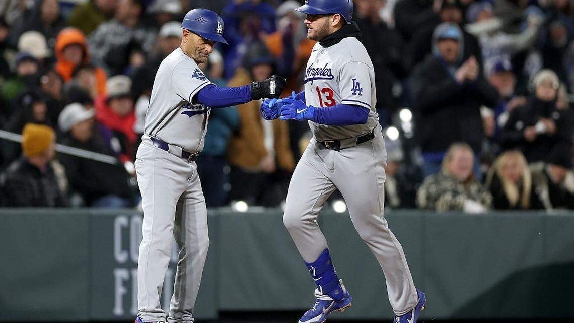 Muncy’s 2 homers power Dodgers in rout of Rockies