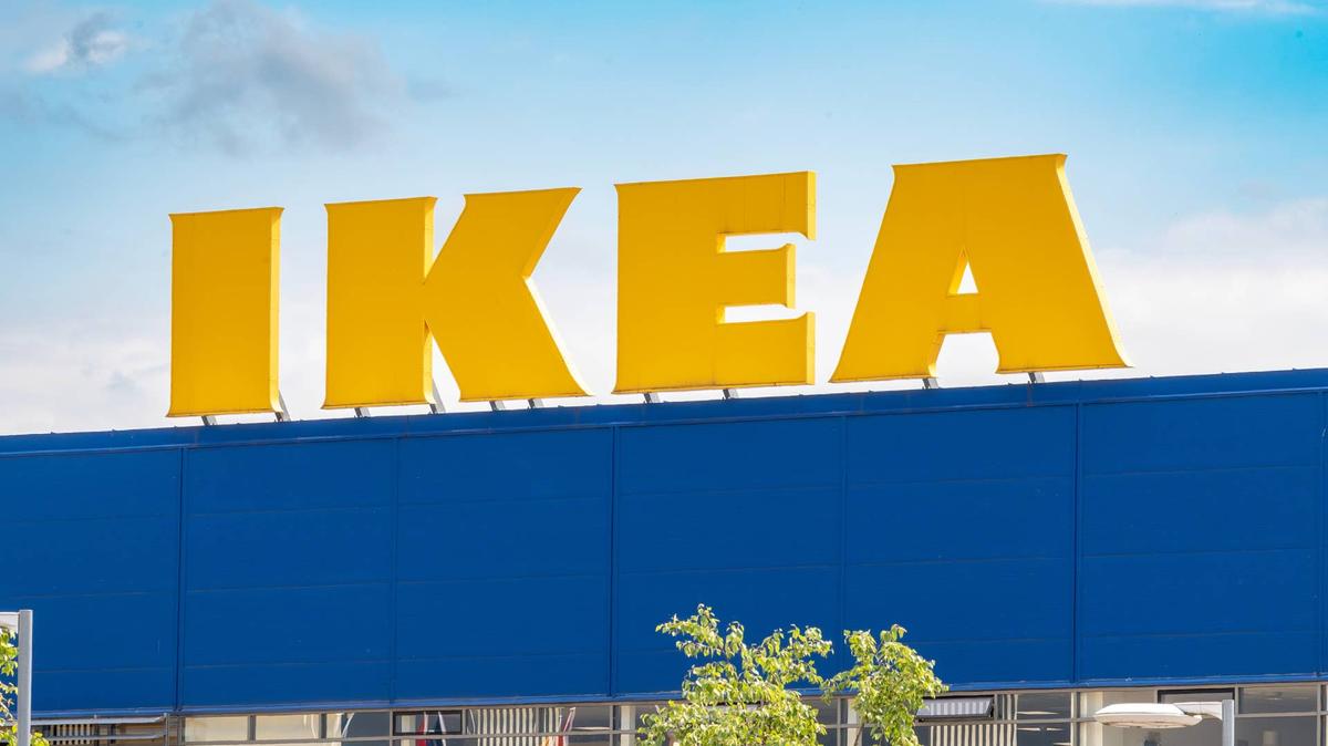 IKEA storefront.
