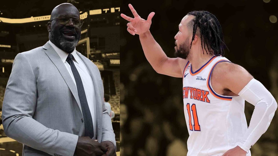 Shaq recalls a moment when he knew Jalen Brunson would win it all for the Knicks 