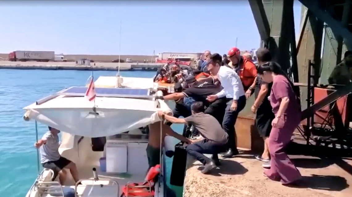 At least eight die, 18 missing after ferry capsizes off North Cyprus