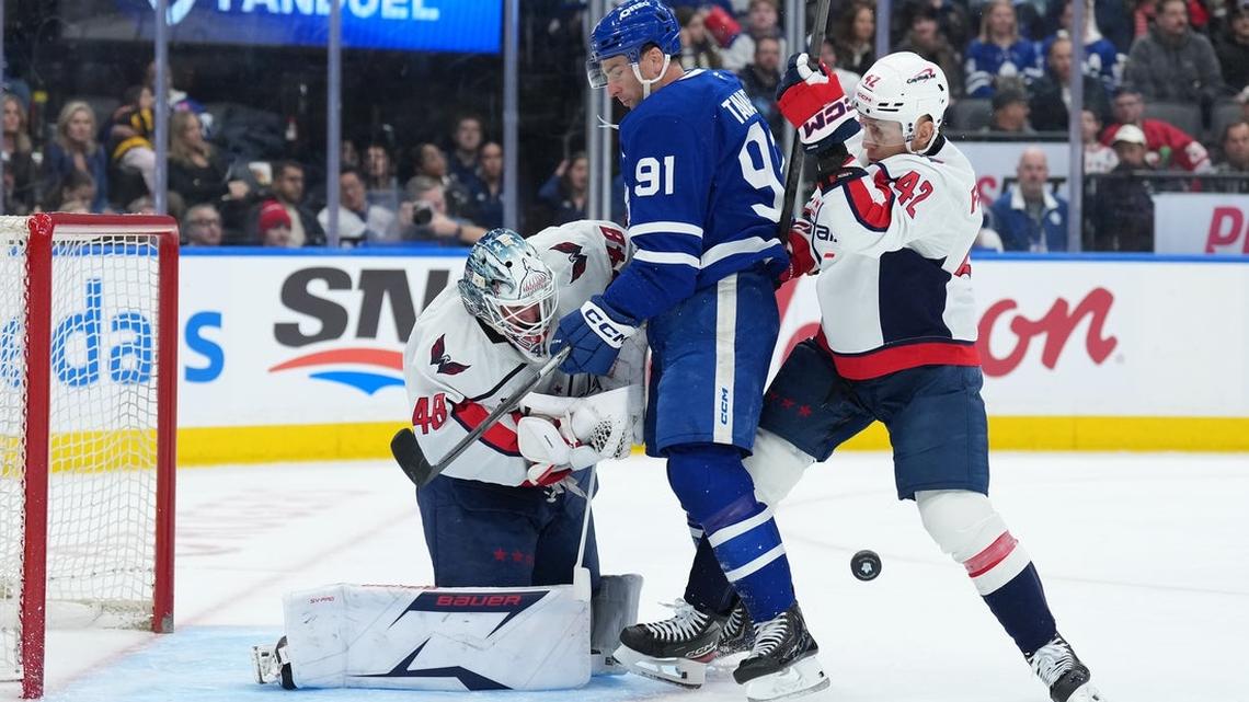 Logan Thompson, Capitals blank Leafs, maintain playoff hopes 