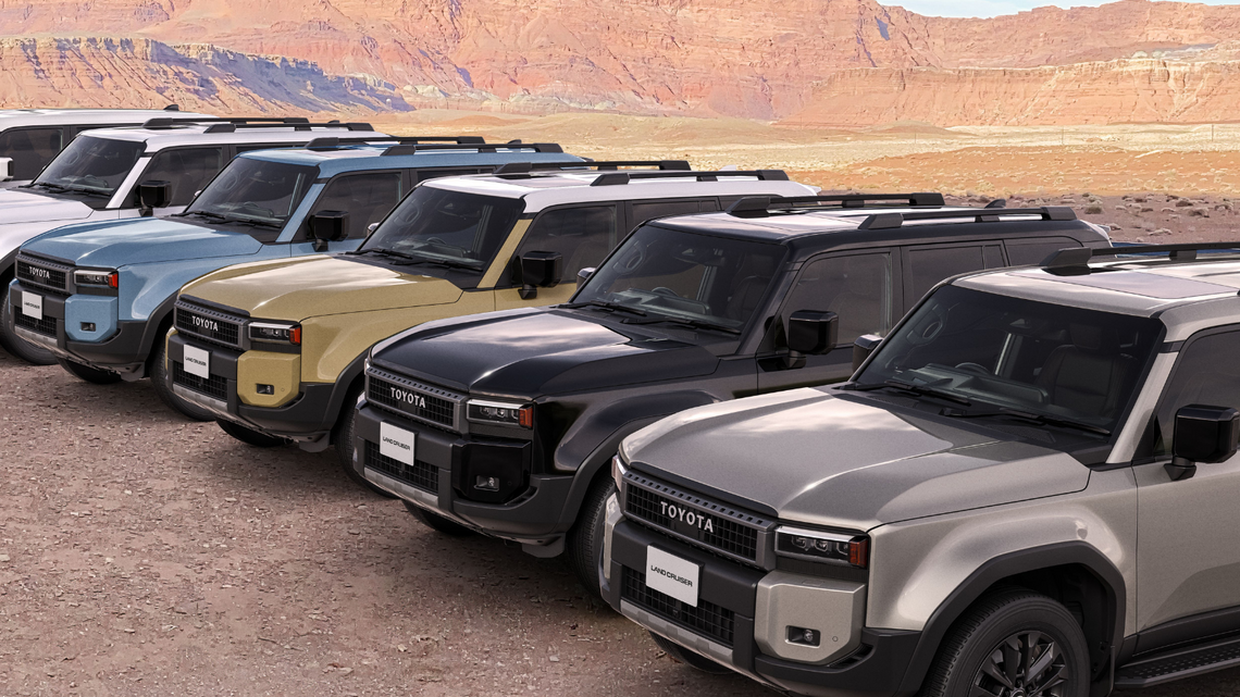 Toyota Updates the Land Cruiser Prado Just as the Pajero Returns 