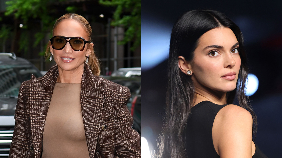 Jennifer Lopez and Kendall Jenner Wear This Flattering Rich-Girl Top Style 