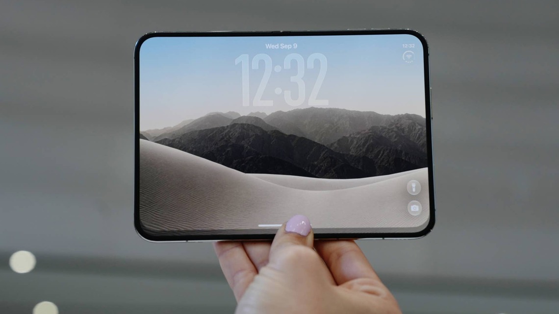 Apple Just Revealed a First-of-Its-Kind Foldable iPhone 