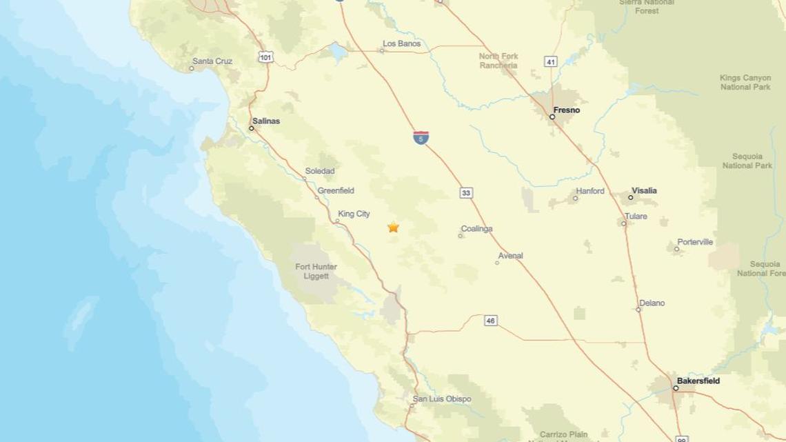 Update: Earthquake measuring 2.8 shakes area close to San Ardo, CA on March 13 