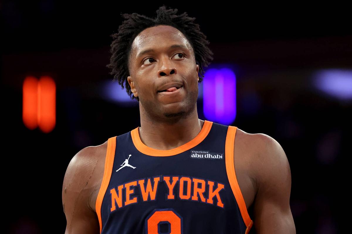 New York Knicks forward OG Anunoby. Brad Penner-Imagn Images