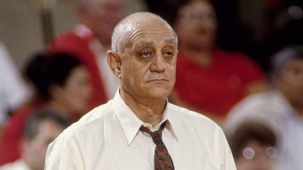  Jerry Tarkanian led UNLV to the program's first and only national title in 1990, then departed for the NBA two years later. | MPS-Imagn Images 