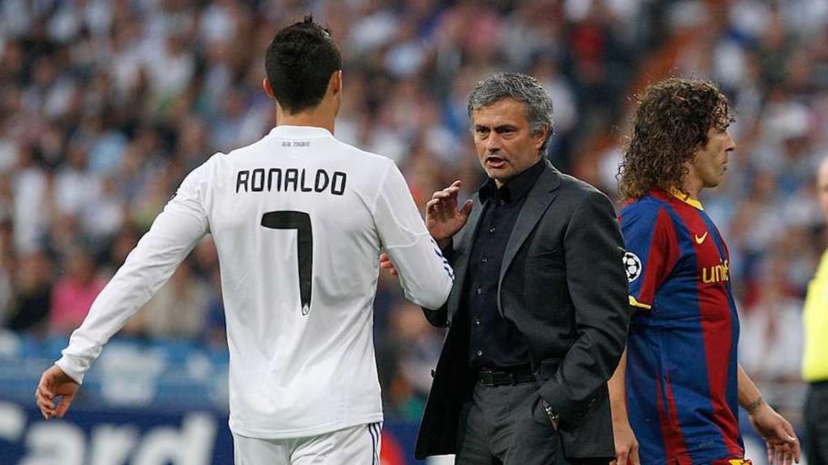  Mourinho managed Ronaldo for three years at Real Madrid. | Victor Carretero/Real Madrid/Getty Images 