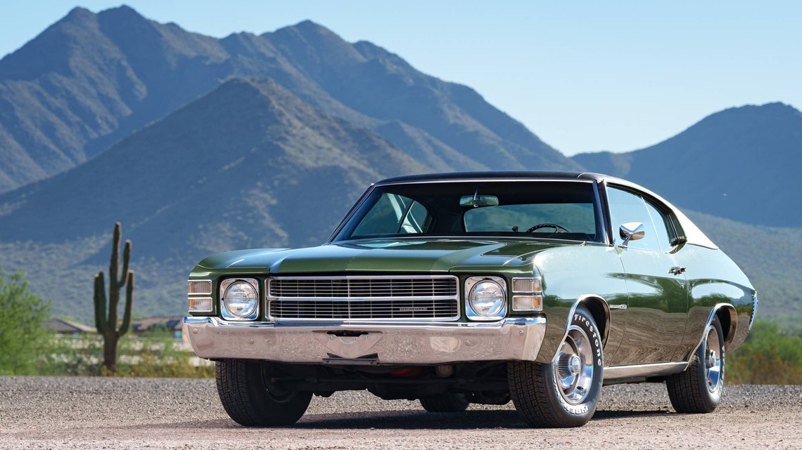 1971 Chevrolet Chevelle Malibu Sport Coupe for Sale With 73,000 Miles Shown 