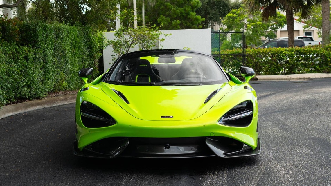 2022 McLaren 765LT Spider for Sale With 3,100 Miles