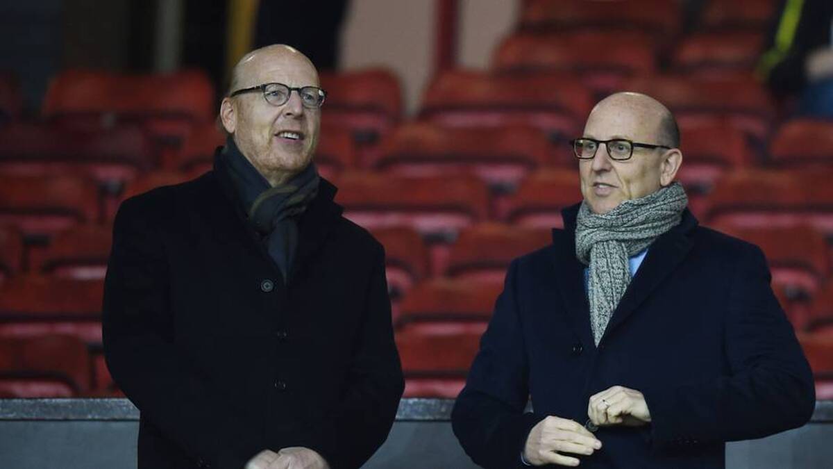 Avram (left) and Joel Glazer are the two most commonly spotted members of the family. | Michael Regan/Getty Images 
