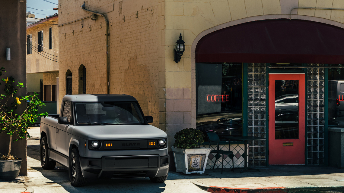 Auto review: The anti-Tesla? Bezos-backed Slate wants to sell you less car for less money 