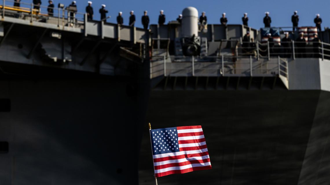 ‘However long it takes': USS Bush gets underway as Iran conflict rages 