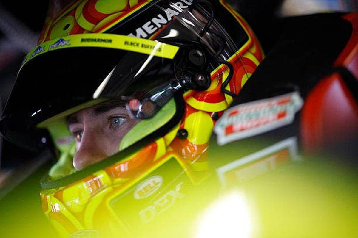  Ryan Blaney in the car before the Daytona 500. (Photo by Sean Gardner/Getty Images) (Photo by Sean Gardner/Getty Images)