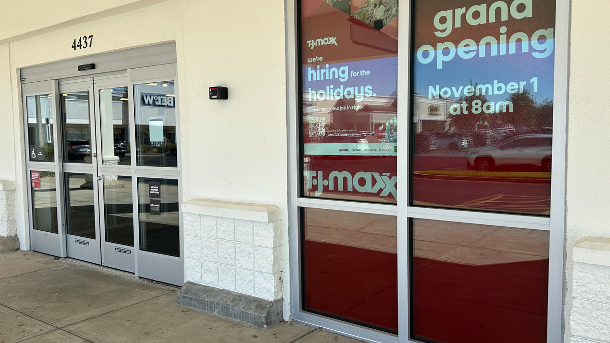 New TJ Maxx in Destin races toward its grand opening. Here's when
