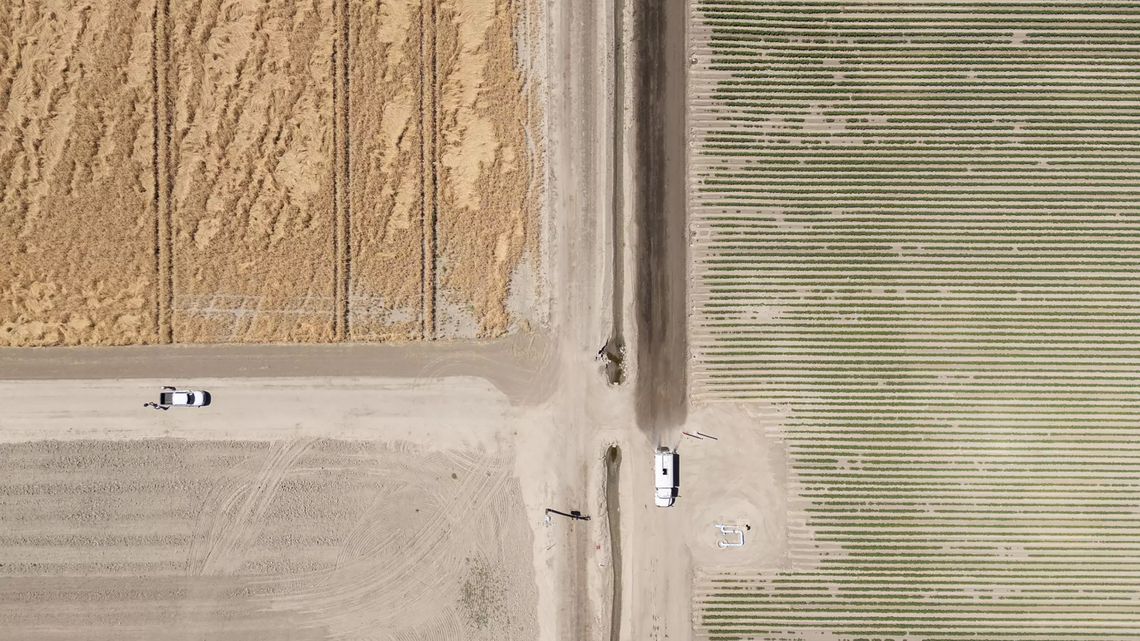 As water restrictions hit farmers, solar is making sense