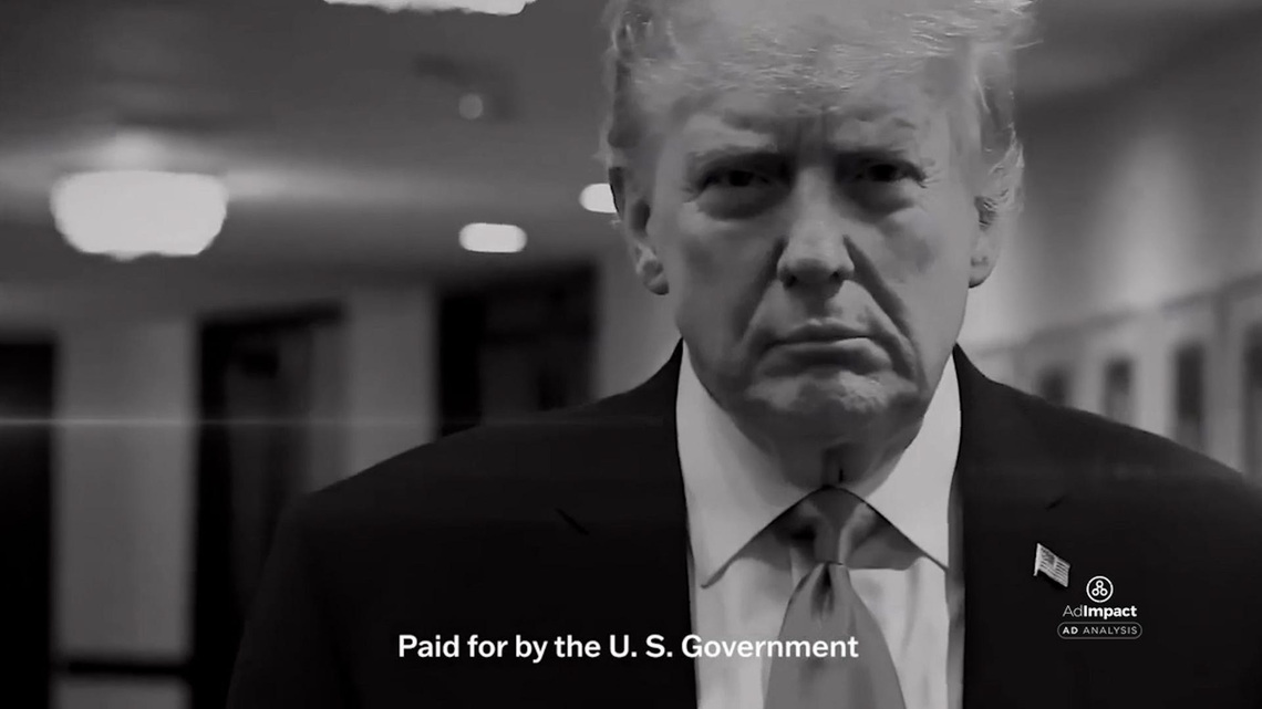 Trump using Homeland Security funds to pay for TV ads before midterms